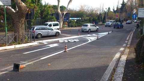 Svincolo Cassia Antica Cortina d'Ampezzo