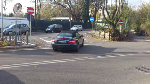 Svincolo Cassia Antica Cortina d'Ampezzo