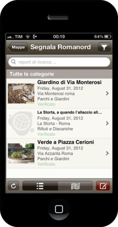 Segnala Roma Nord su Ipad o su Iphone