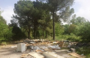 Quell’immonda discarica di Tor di Quinto è ancora lì discarica via del baiardo A