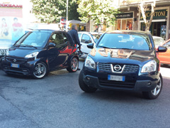 Caos a Vigna Stelluti