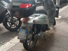 Motorino abbandonato