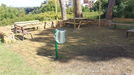 Parco Volusia Cestino Ingresso