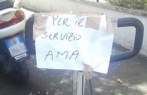 PONTE MILVIO - AMA pensaci tu