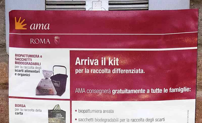 Avviso differenziata Vigna Clara