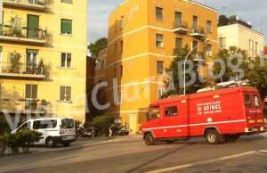 Ponte Milvio crollo palazzina