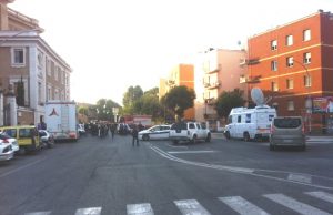 via orti della farnesina bloccata