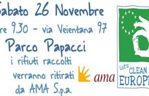 Grottarossa, sabato di pulizia e decoro al Parco Papacci cleanup-papacci