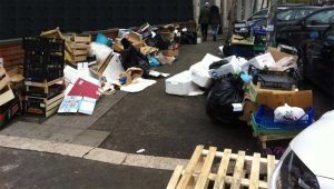 Discarica Via Flaminia Ponte Milvio