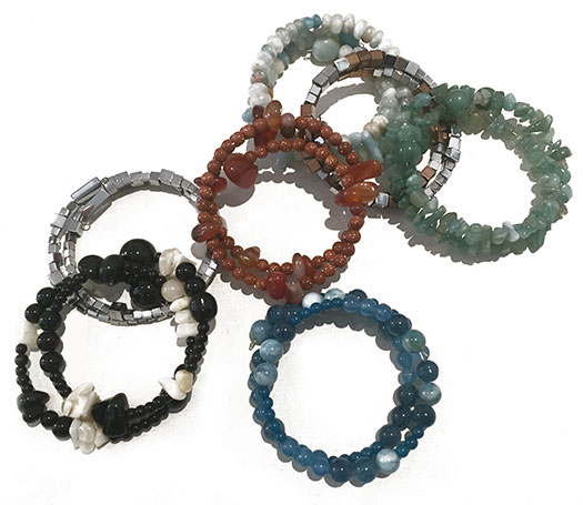 Bracciali e orecchini Rossanna