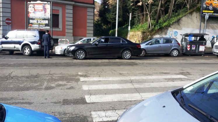Dopo ponte via del Foro Italico