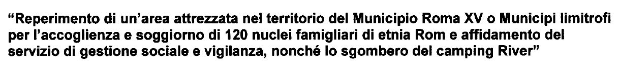 oggetto convocazione