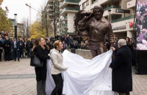 statua Bud Spencer a Budapest