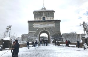 neve a ponte milvio