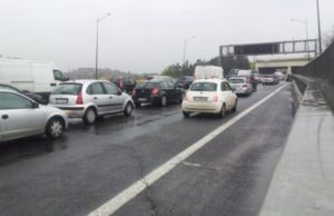 traffico via flaminia