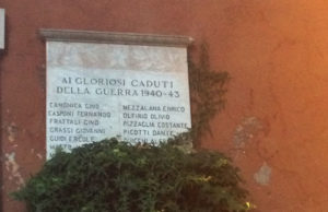 targa caduti Isola Farnese Veio