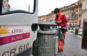 Pulizia strade e raccolta rifiuti: AMA bocciata dai romani pulizia roma