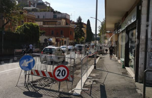 Lavori Areti Via Orti della-Farnesina