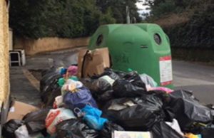 Camilluccia, rimossi i cassonetti arrivano i rifiuti camilluccia
