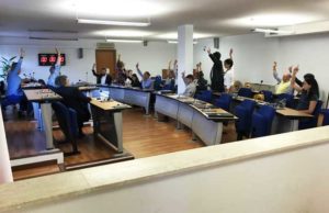 voto rifiuti a saxa rubra