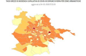 La mappa del Coronavirus nei quartieri del XV covid19-nel-XV-5maggio