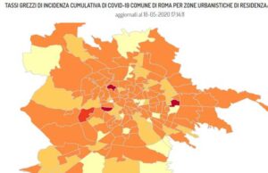 Virus nel XV, la mappa del contagio nei quartieri mappa-contagio-18-maggio