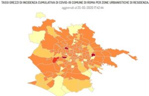 Coronavirus nel XV, la mappa per quartiere al 25 maggio mappa-contagio-25-maggio