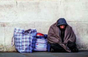 homeless senza tetto