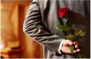 uomo-con-rosa amore
