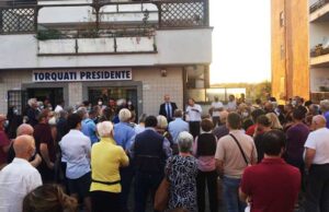 Gualtieri visita Roma Nord e inaugura il comitato elettorale di Torquati gualtieri-torquati