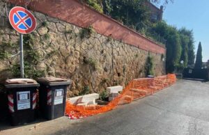 Cassia, in via Panattoni qualcosa si muove… lavori-fermi-via-panattoni