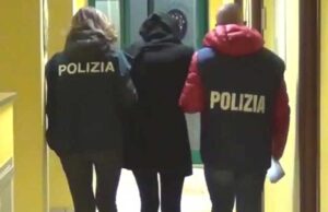 arresto-polizia-donna