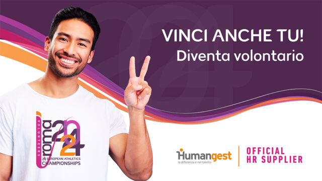 Europei Atletica Roma Volontari Humangest