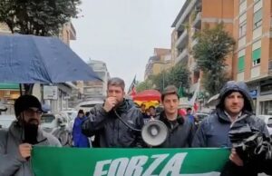 corteo Forza Italia