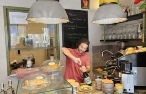 Buon cibo, vino e buoni dolci in via Orti della Farnesina andrea vino e noi