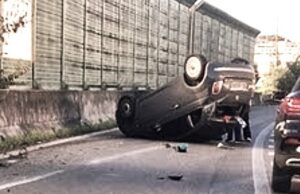 incidente via flaminia 21ottobre2024