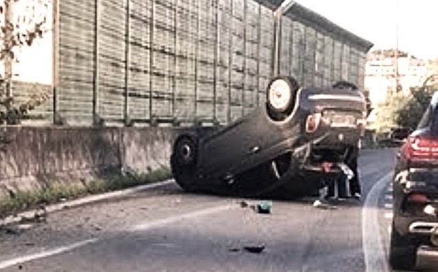 incidente via flaminia 21ottobre2024