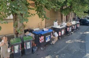 rifiuti via flaminia