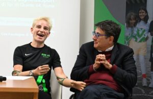 Bebe Vio Grandis e Luca Pancalli - © foto Bizzi Team