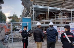 carabinieri cantiere