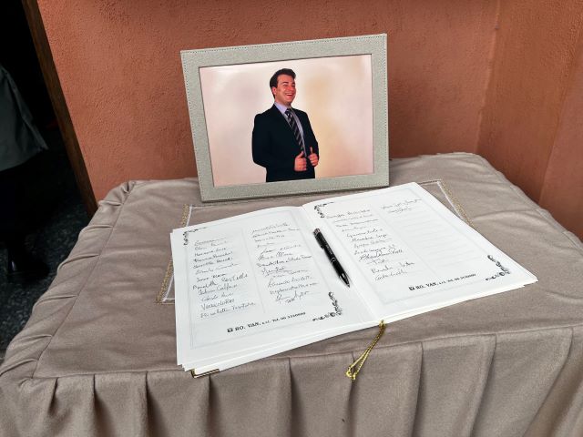 funerali Davide Marinali