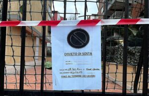 divieto sosta lavori stradali