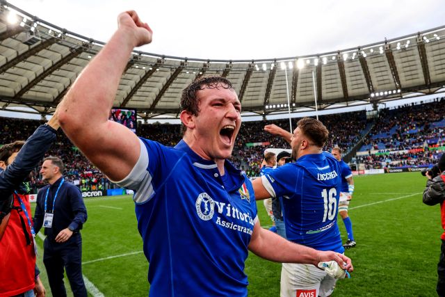 L'italia batte il Galles al 6 Nazioni 2025