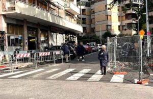 incrocio via orti farnesina-via giochi istmici