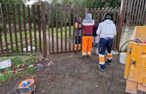 lavori parco via barbarano romano