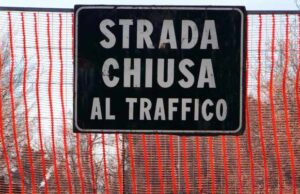 strada chiusa
