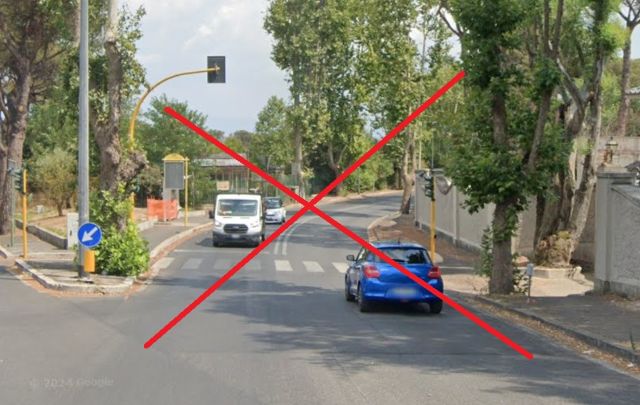 cassia-antica chiusa per lavori