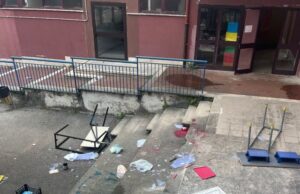 vandali alla baccano