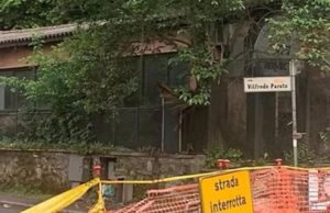 via pareto chiusa al traffico