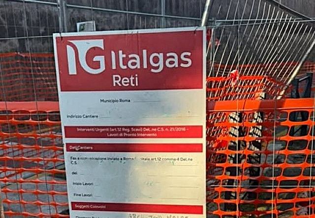 lavori italgas reti